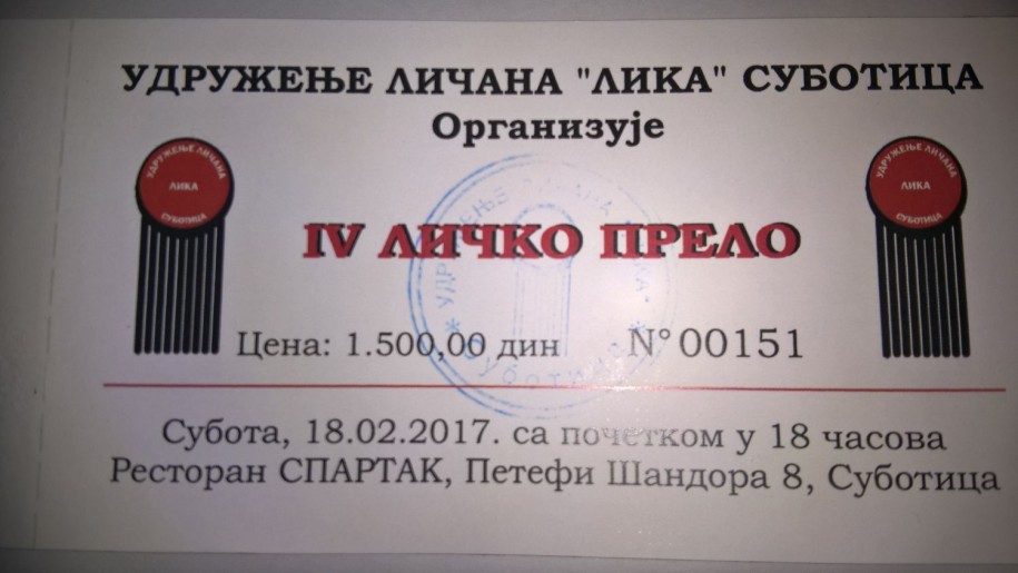 Četvrto Ličko prelo