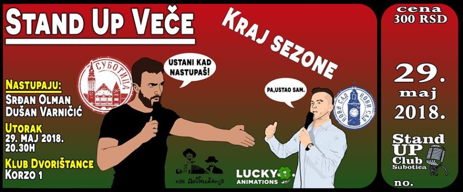 Zatvaranje STAND UP sezone