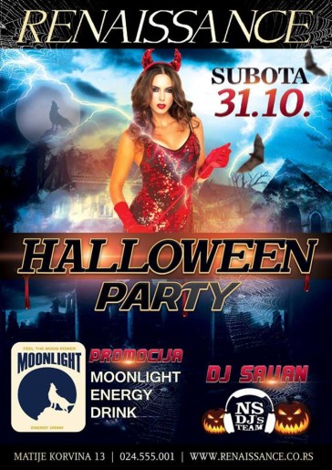 Halloween & Moonlight energy drink