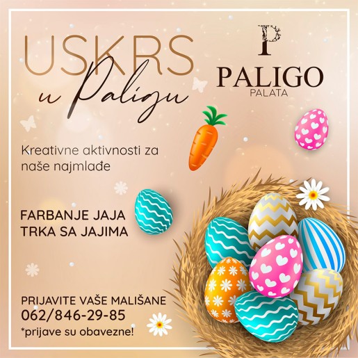 Dečija uskršnja trka u Paligo Palati