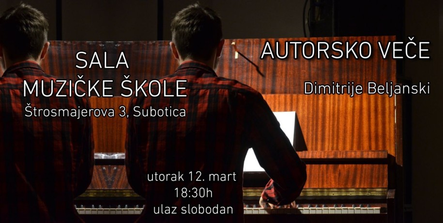 Autorsko veče: Dimitrije Beljanski