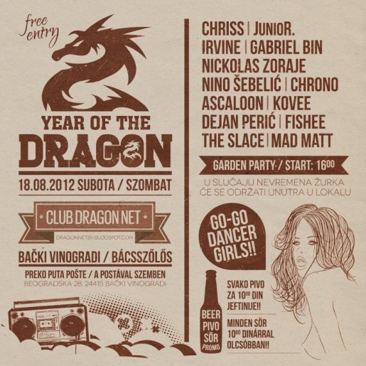 Year of the Dragon - Garden party