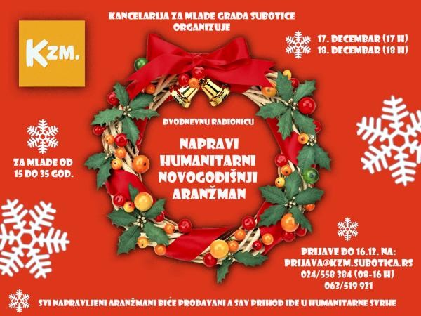 Radionica: Napravi humanitarni novogodišnji aranžman
