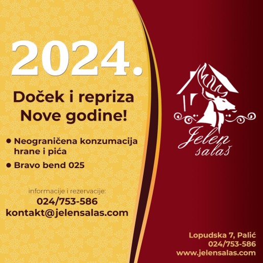Doček Nove godine na Jelen salašu