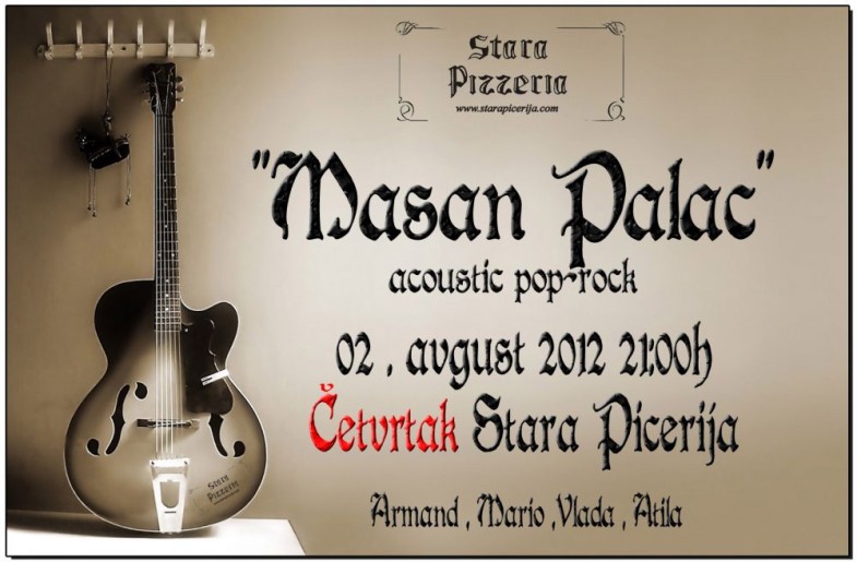 Masan palac - akustična svirka