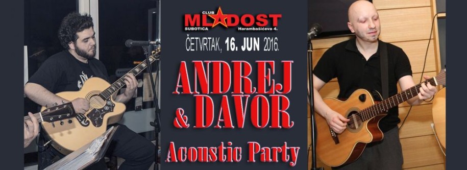 Akustična svirka: Andrej & Davor