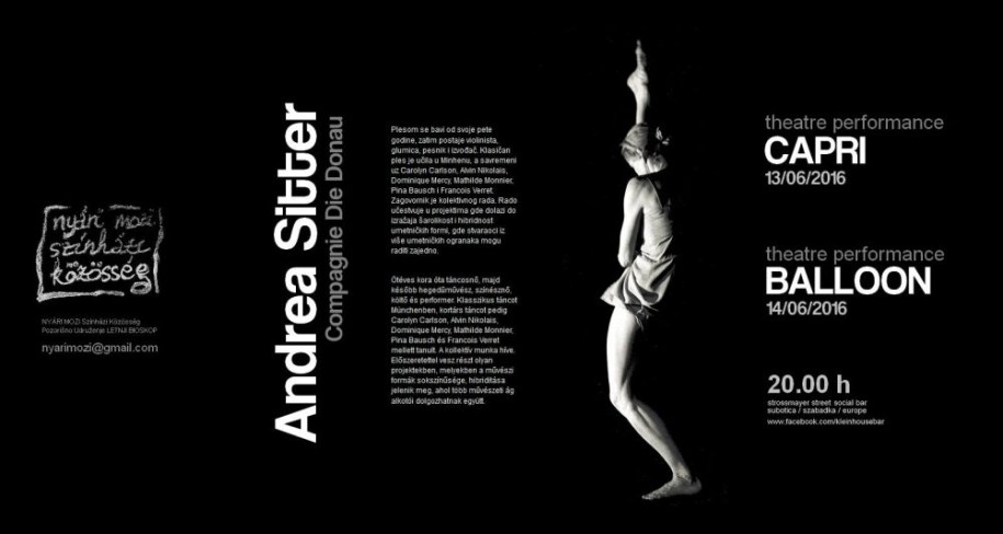 Andrea Sitter theatre performance