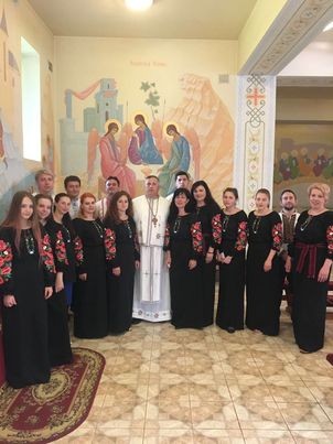 Božićni koncert hora "Svi Sveti" Užhorod, Ukrajina