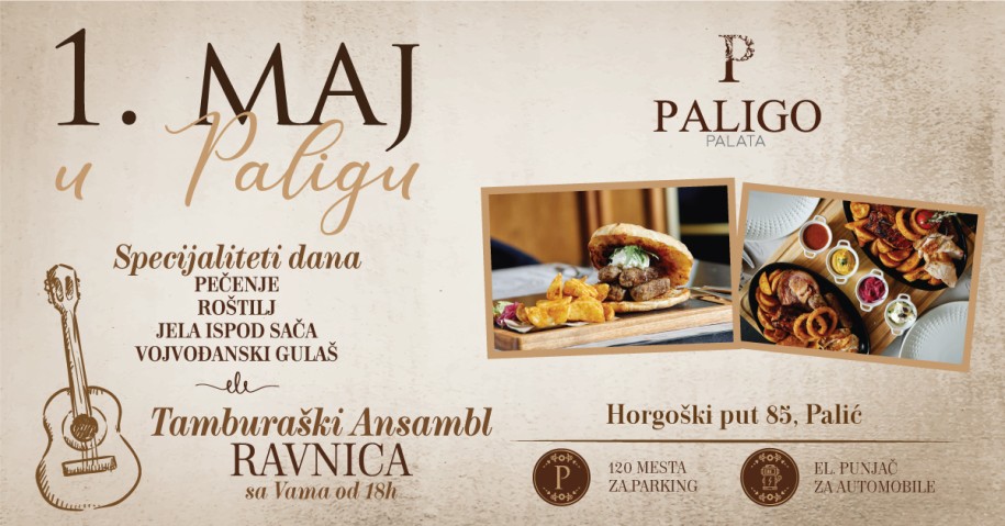 1. maj u restoranu Paligo Palata