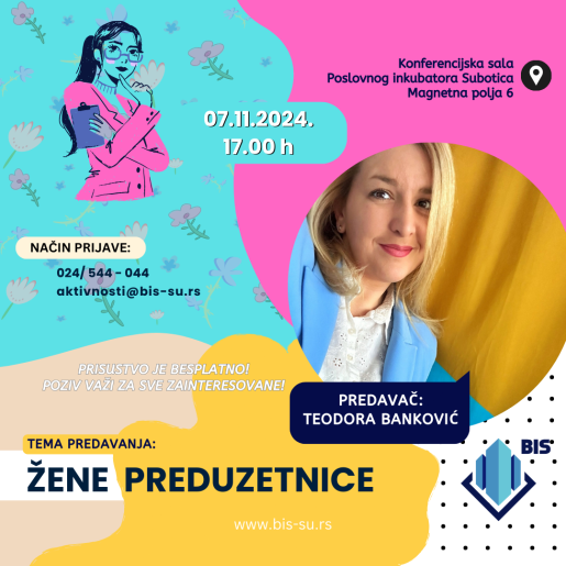 Предавање: Жене предузетнице