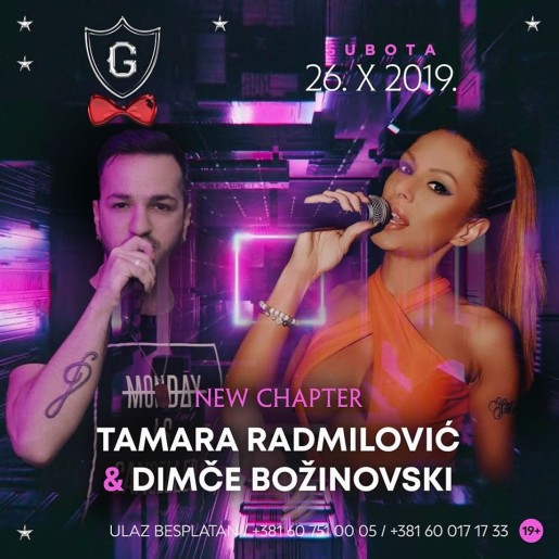 Dimče Božinovski i Tamara Radmilović