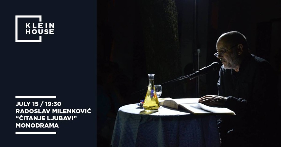 Monodrama: Radoslav Milenković: Čitanje ljubavi