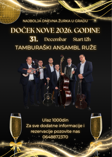 Dnevni doček Nove godine - Terminal #NG2026