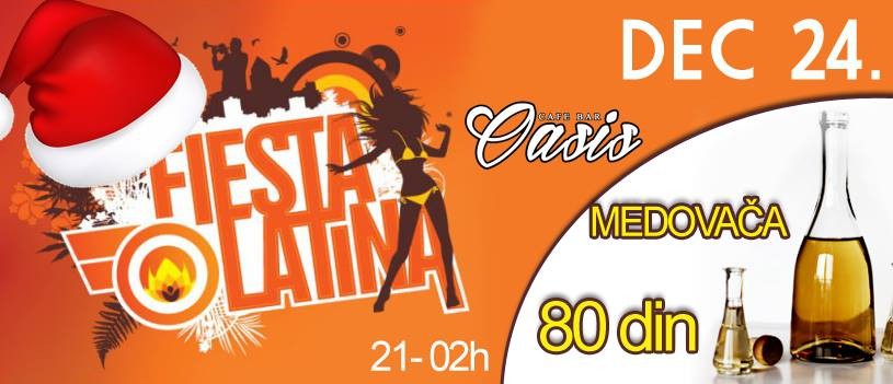 Latino Party + Medovačaaaa! Cafe Oasis