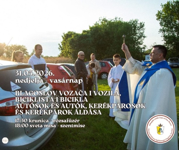 Blagoslov vozila - Járműáldás