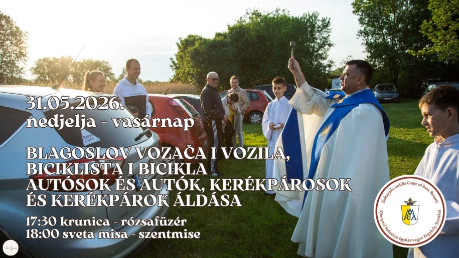 Blagoslov vozila - Járműáldás