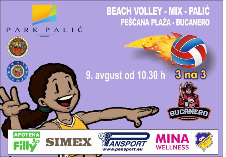 Beachvolley turnir "Bucanero – Palić 2025"