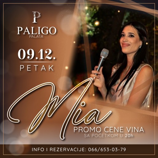 Nastup Mie u Paligo palati