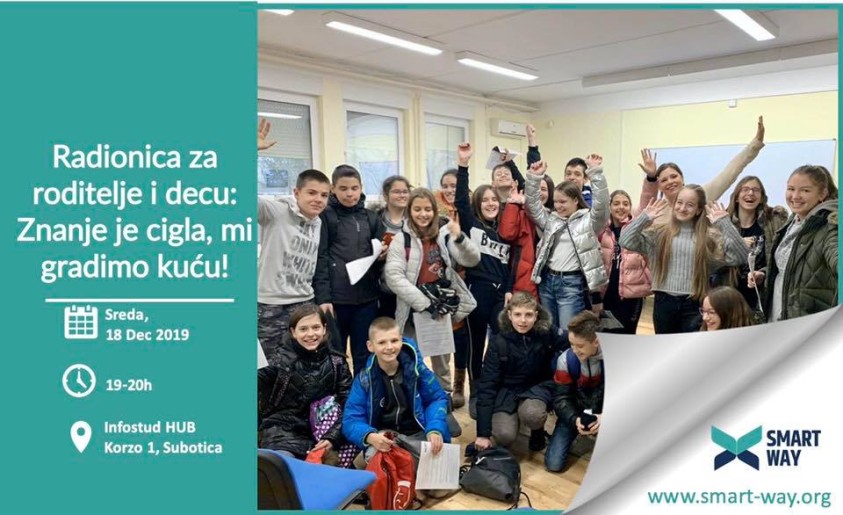Besplatna radionica za decu i roditelje: Znanje je cigla, mi gradimo kuću!