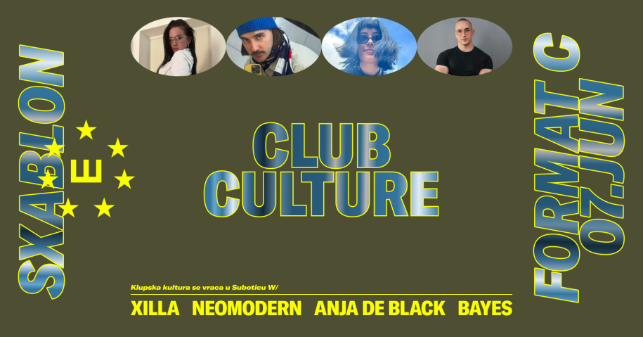 SXABLON Club Culture at Format C, Subotica