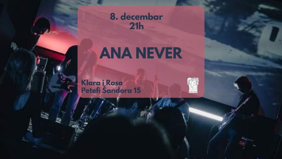 Koncert: ANA NEVER
