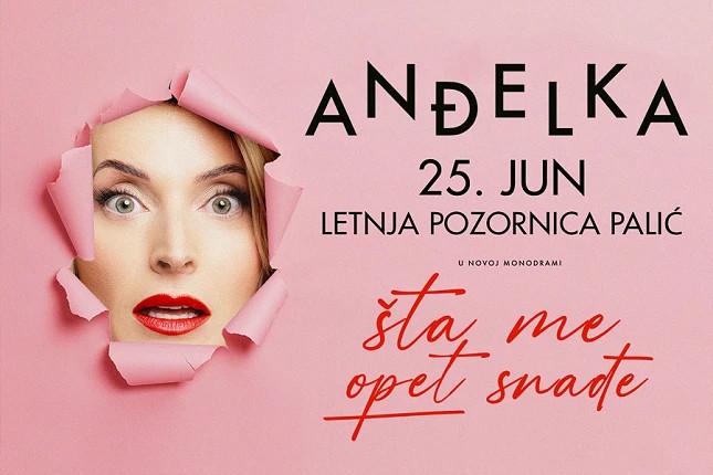 Nova monodrama Anđelke Stević Žugić "Šta me OPET snađe" 25. juna na Letnjoj pozornici