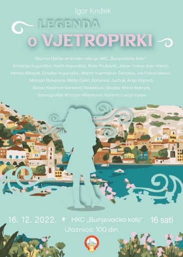 Dječja predstava ,,Legenda o Vjetropirki”