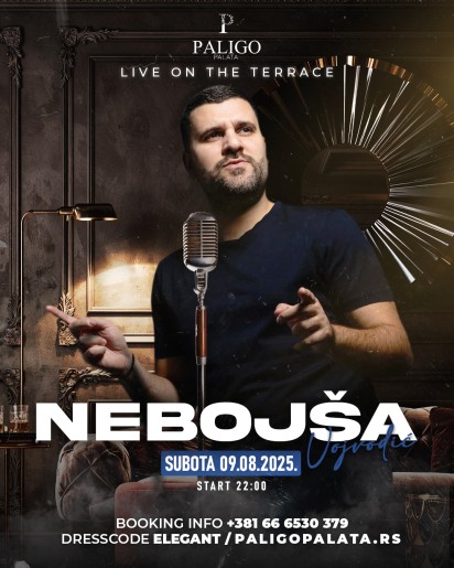 Nebojša Vojvodić u Paligo Palati!