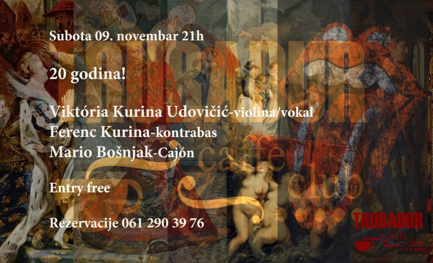 Trubadur caffe club jubilej