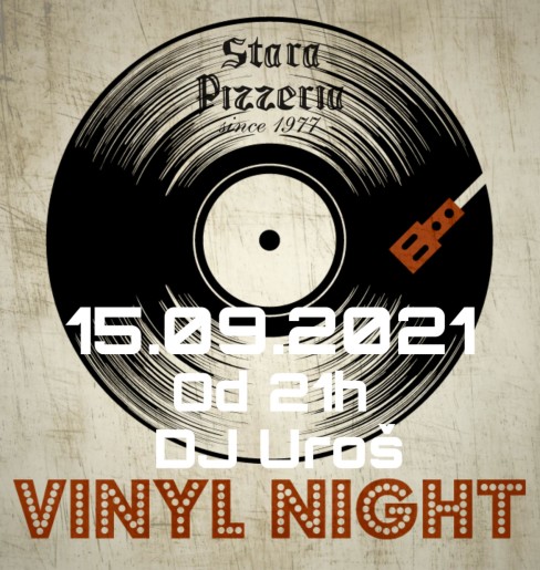 Vinyl night: DJ Uroš