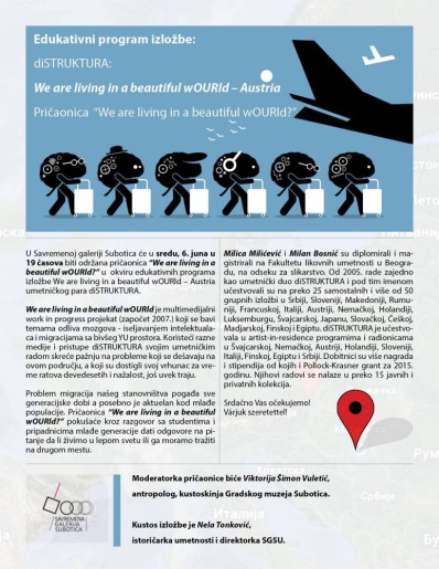 Pričaonica i zatvaranje izložbe diSTRUKTURE
