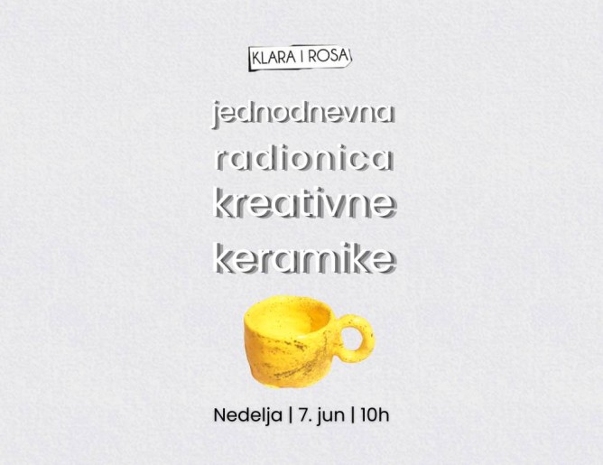 Jednodnevni kurs kreativne keramike