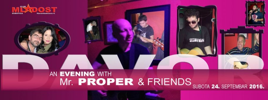 Akustična svirka: An evening with Davor & friends