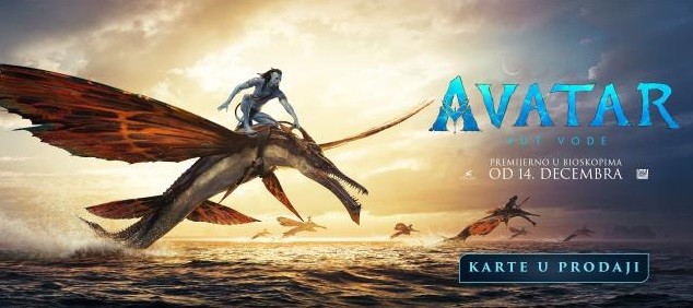 Pretpremijera: Avatar: Put vode 3D (titlovano na srpski)