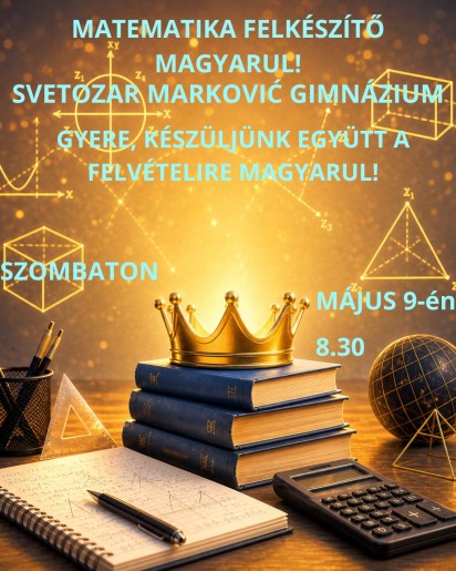 Matematika felkészítő - MAGYARUL