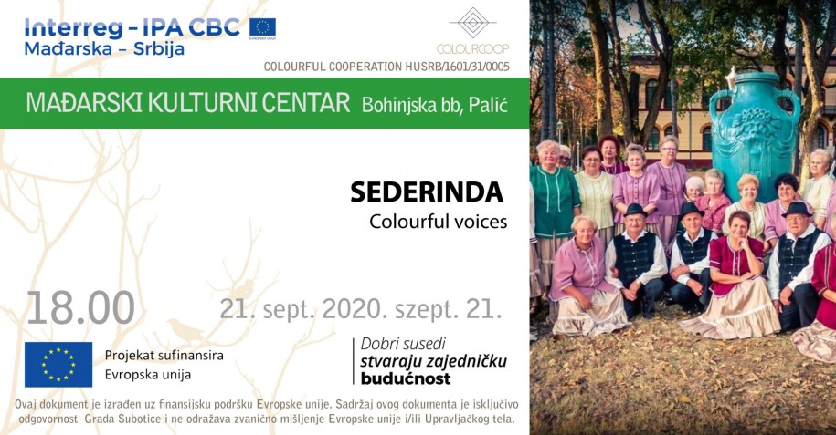 Colourful Voices : Szederinda