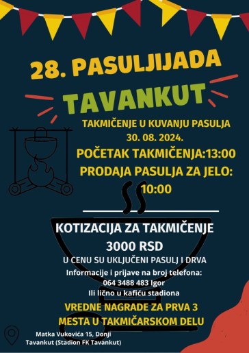 28. Pasuljijada Tavankut