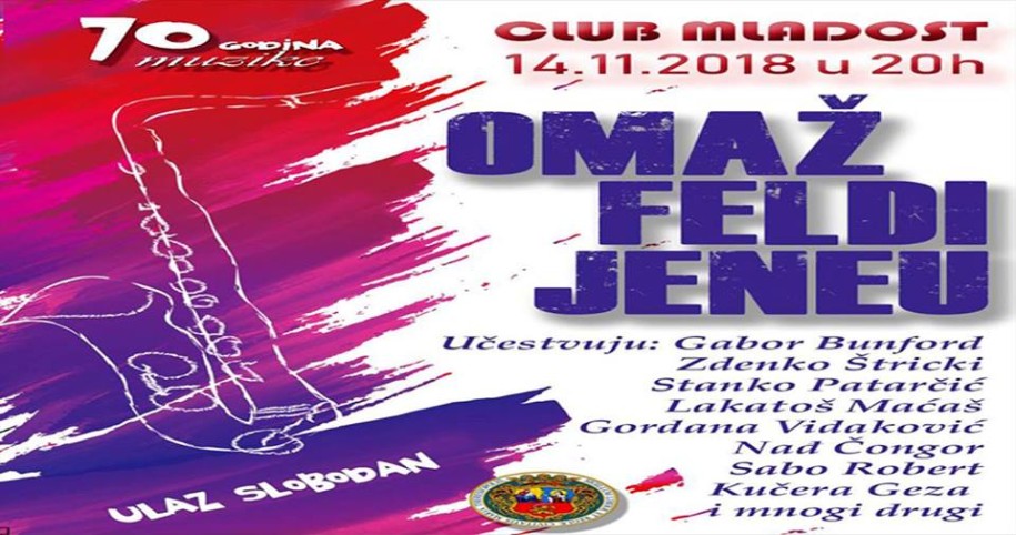 Koncert: Omaž Feldi Jeneu