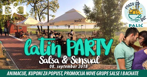 Latin party - Salsa & Sensual na otvorenom