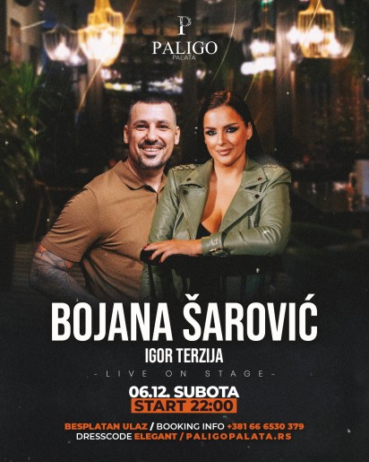 Bojana Šarović i Igor Terzija