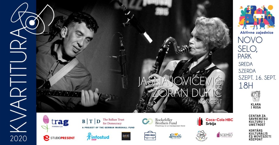 Kvartitura 2020 - Jasna Jovićević i Zoran Dukić