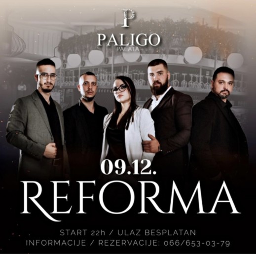 Reforma bend u Paligo Palati