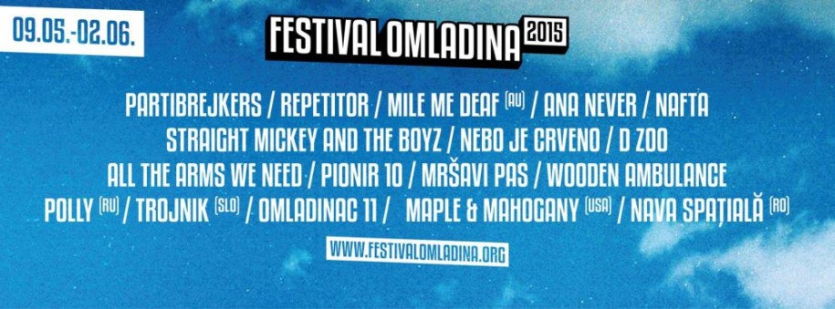 Festival "Omladina 2015" - Partibrejkers, Repetitor...