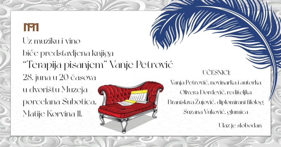 Promocija knjige Vanje Petrović "Terapija pisanjem"