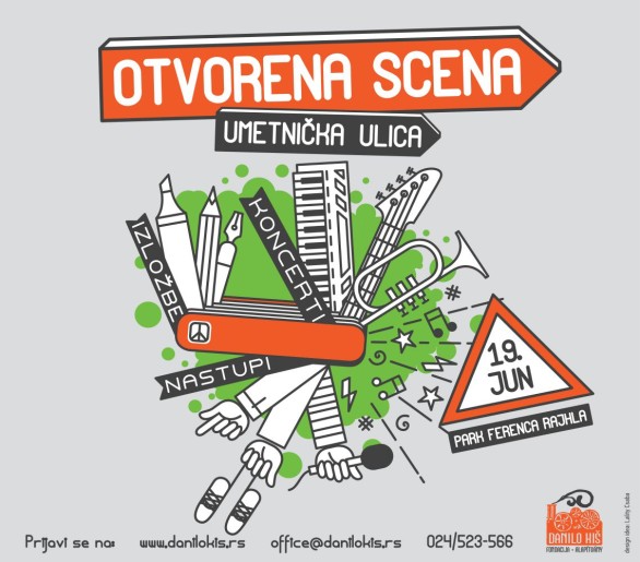 Poziv za učešće u programu „Otvorena scena - Umetnička ulica“