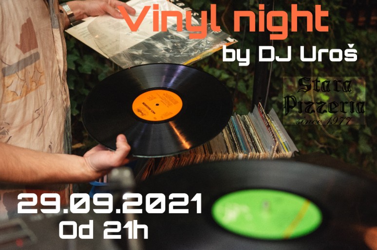 Vinyl night: DJ Uroš