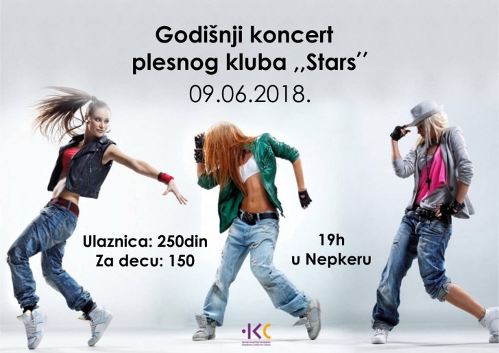 Godišnji koncert Plesnog kluba Stars
