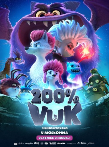 Animirani film: 200% vuk (sinhronizovano)
