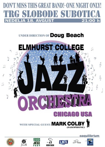 Veliki koncert Elmhurst college jazz orkestra iz Čikaga