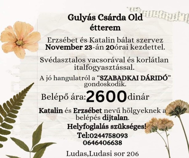 BAL KATALIN I ERZSÉBET